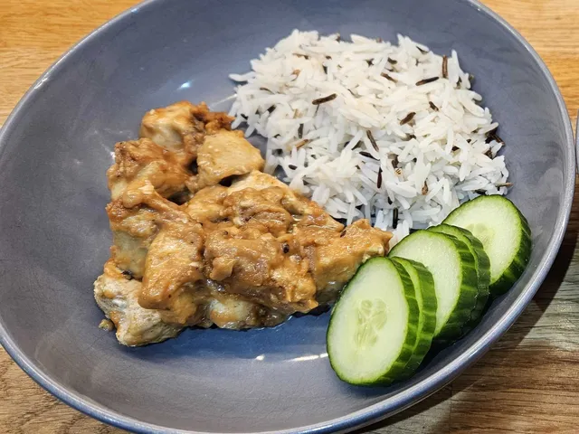 Malaysian Chicken Satay, as cooked at home