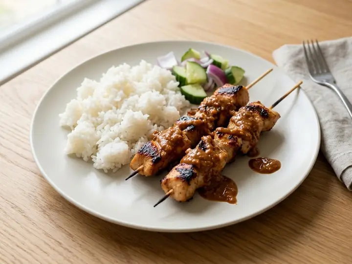 Malaysian-Style Chicken Satay
