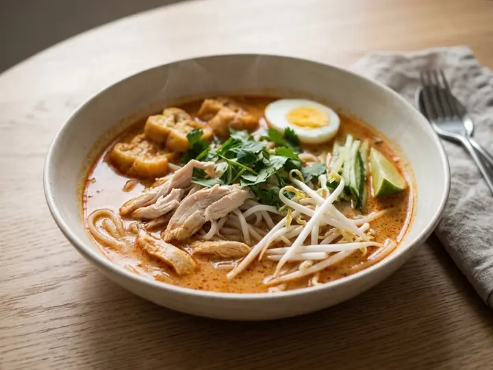 Malaysian-Style Coconut Laksa