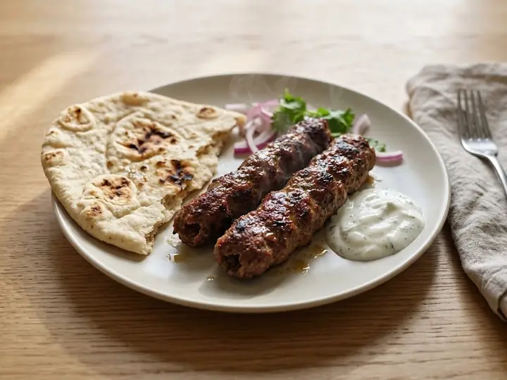 Beef Seekh Kebabs