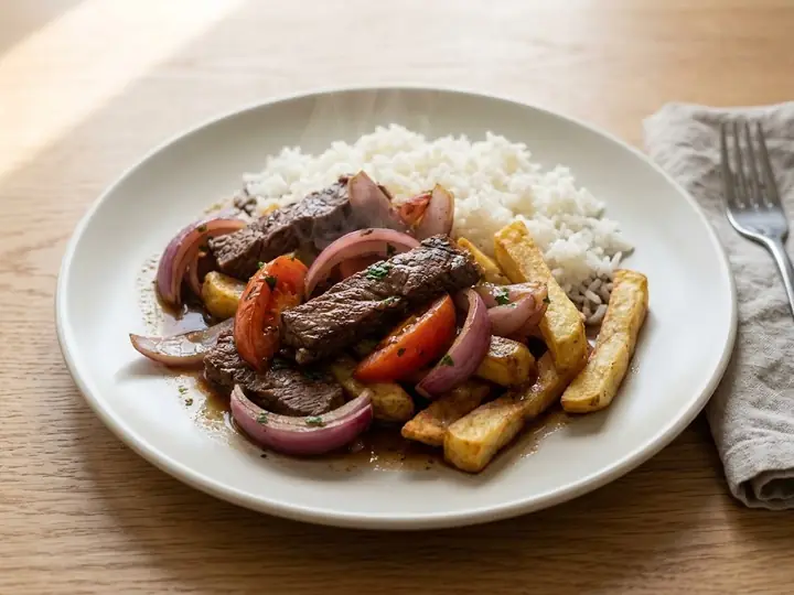 Peruvian-Style Lomo Saltado