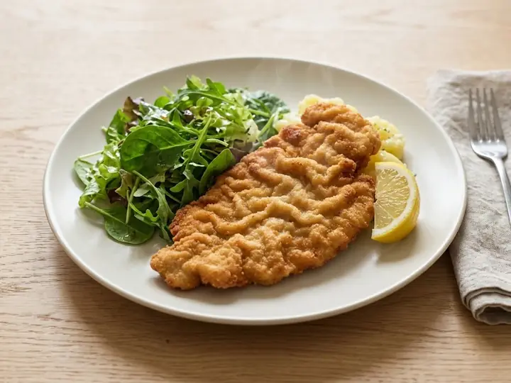 Austrian-Style Chicken Schnitzel