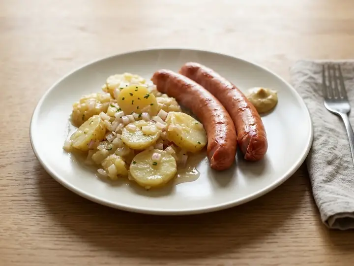 Austrian Sausage & Potato Salad