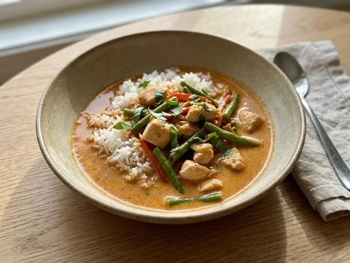 Thai Red Curry with Chicken