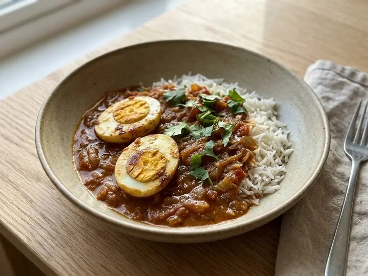 Indian-Style Egg Curry