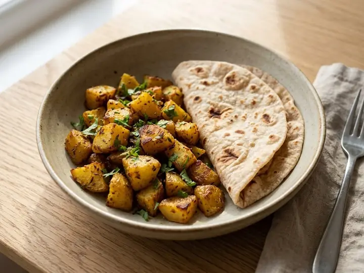 Indian-Style Spiced Potato Bowl