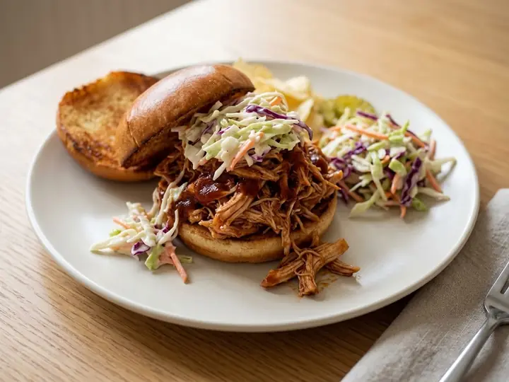 American-Style BBQ Pulled Chicken