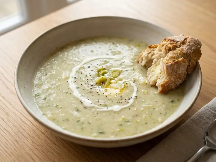 British-Style Leek & Potato Soup