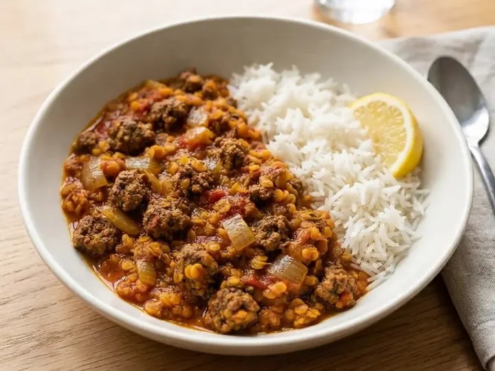 Persian-Style Lamb & Lentil Stew