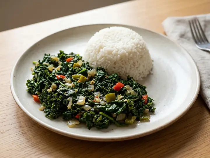 Jamaican-Style Callaloo-Inspired Greens