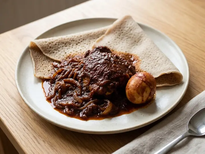 Doro Wat (Ethiopian Spiced Chicken)