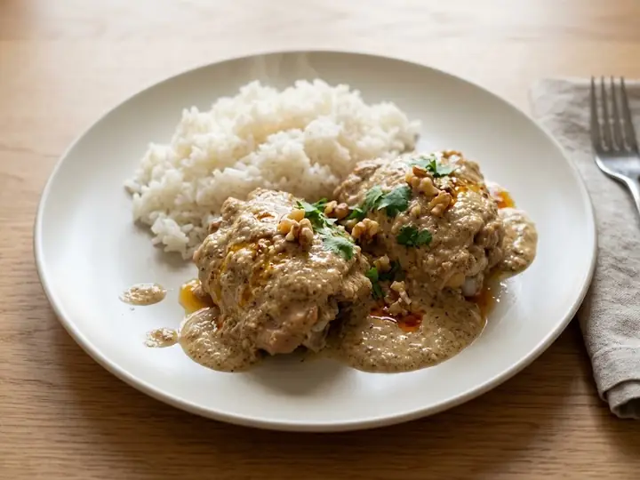 Georgian-Style Walnut Chicken