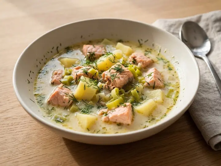 Finnish Salmon & Potato Soup