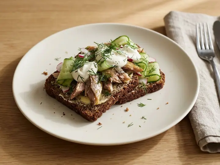 Danish Open Rye Sandwich