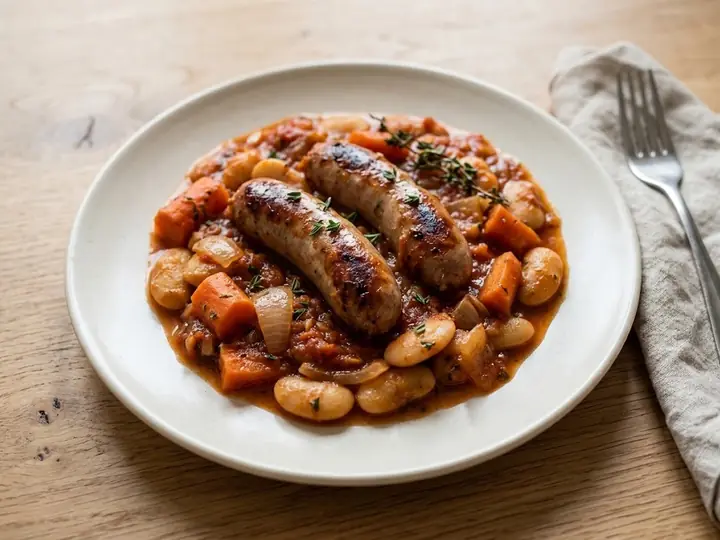 Sausage & Butter Bean Cassoulet