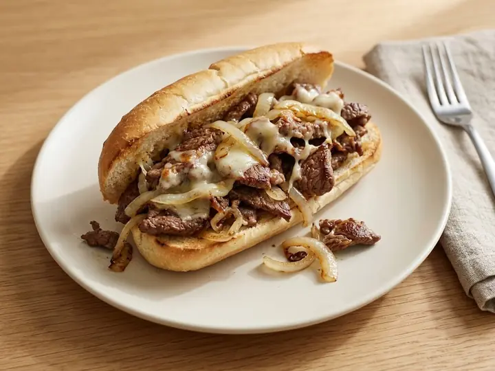 Philly-Style Cheesesteak Hoagie
