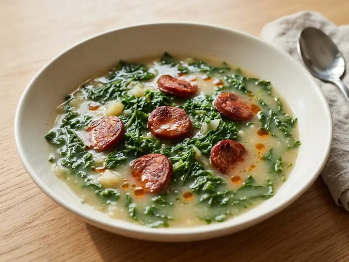 Caldo Verde with Chorizo