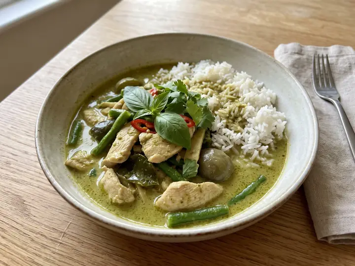 Thai Green Curry with Chicken
