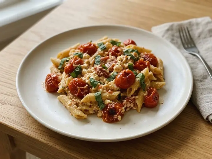 Baked Feta Pasta