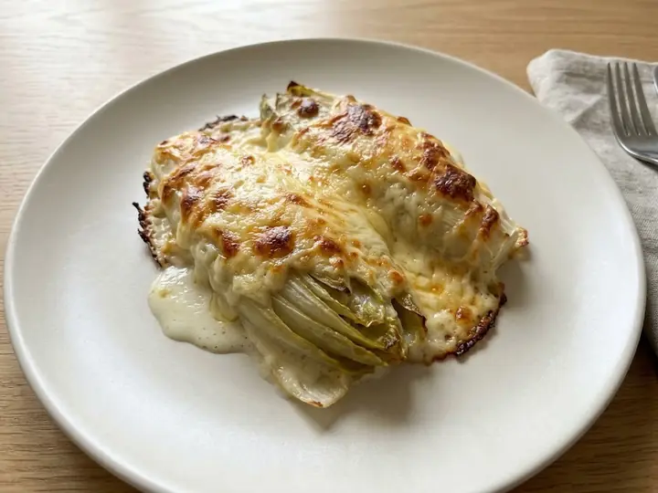 Chicory and Cheese Gratin
