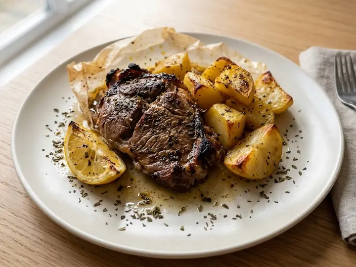 Lamb Kleftiko with Lemon and Oregano