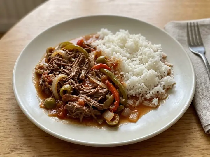 Cuban-Style Ropa Vieja-Inspired Beef and Peppers