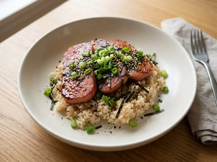 Hawaiian-Style Spam Musubi Bowl