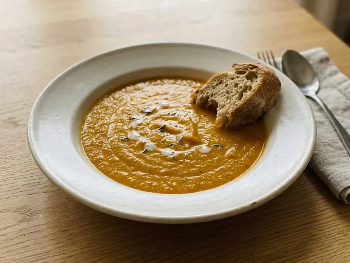 Spiced Squash & Coconut Soup