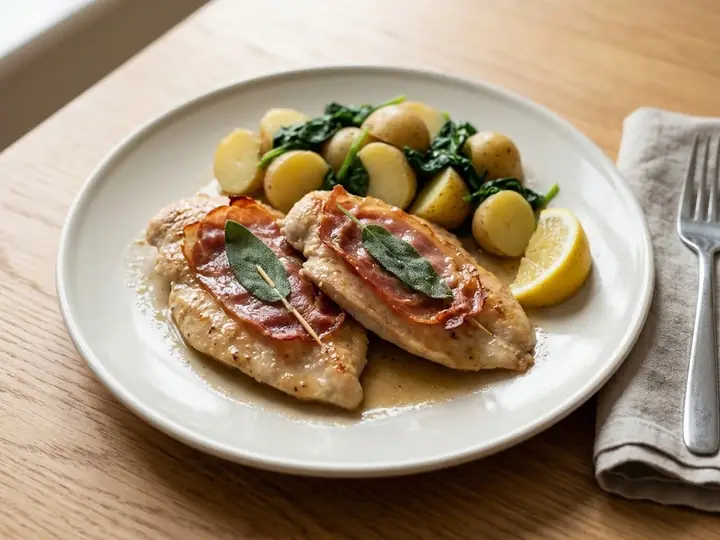 Chicken Saltimbocca alla Romana