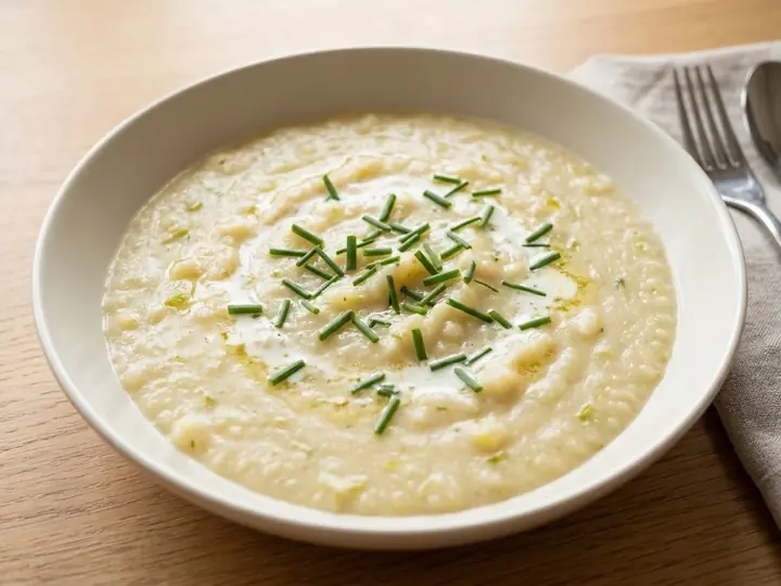 German-Style Potato & Leek Soup (Kartoffelsuppe-Inspired)