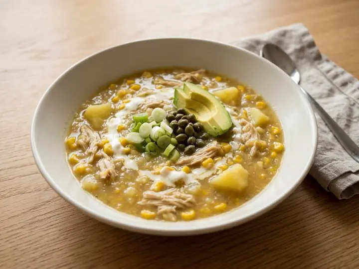 Ajiaco (Colombian Chicken and Potato Soup)