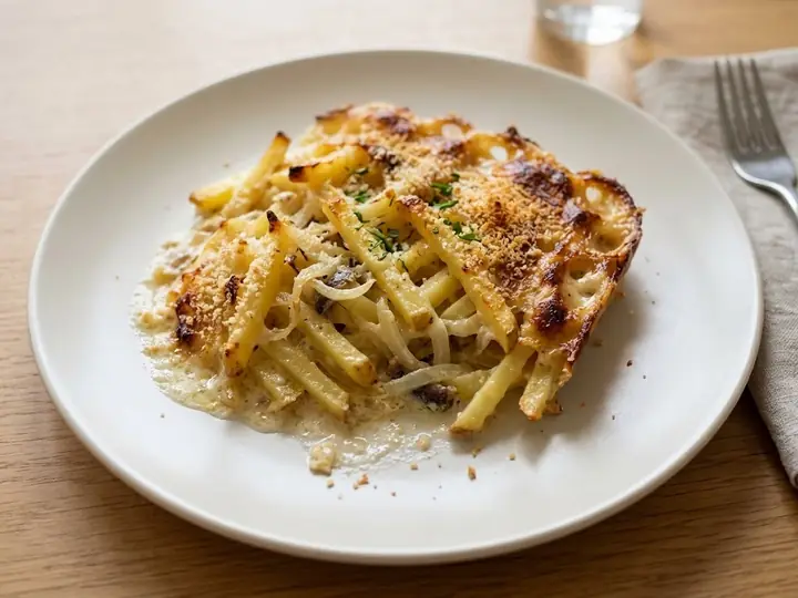 Jansson's Temptation (Potato & Anchovy Gratin)