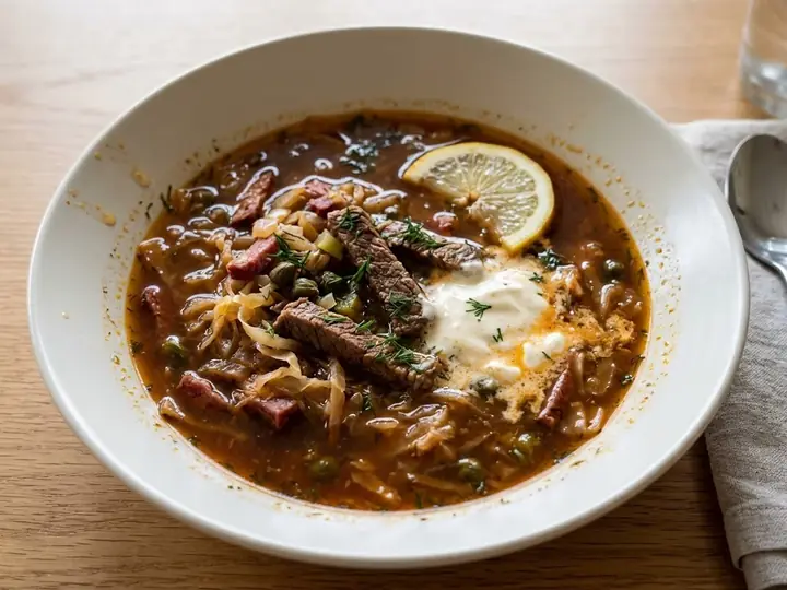 Beef Solyanka Soup