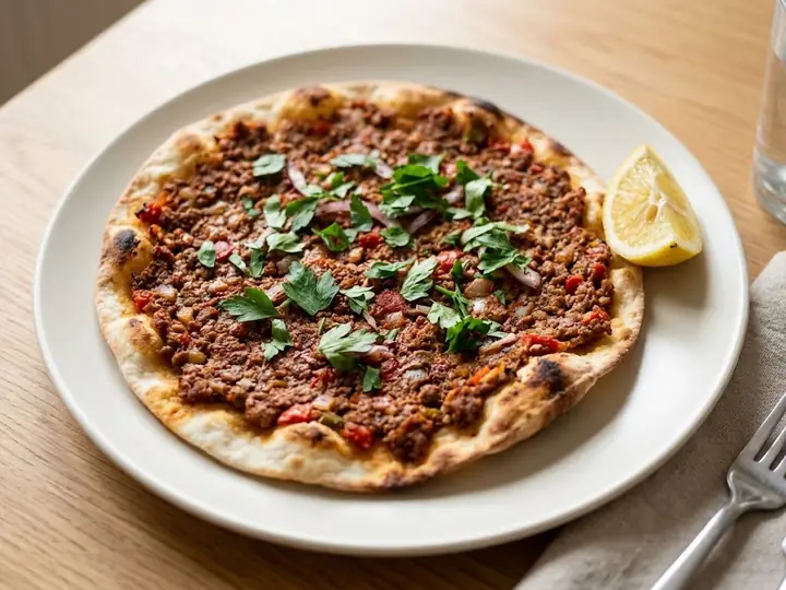 Lahmacun (Spiced Beef Flatbread)