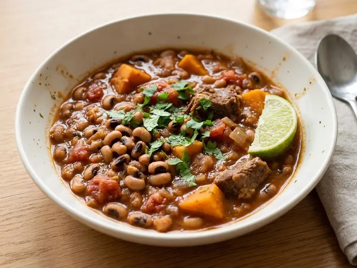 Senegalese-Style Ndambe Black-Eyed Bean Stew