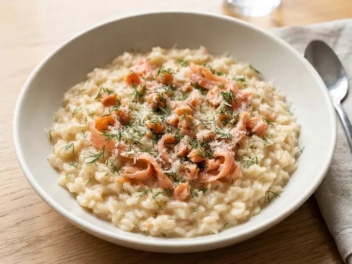 Smoked Salmon Risotto