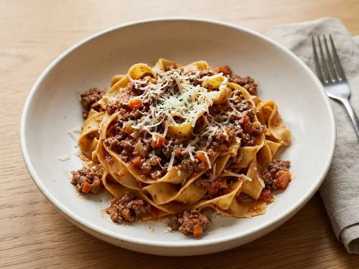 Beef Ragu with Pappardelle