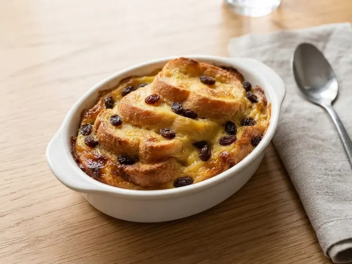 Bread and Butter Pudding for One