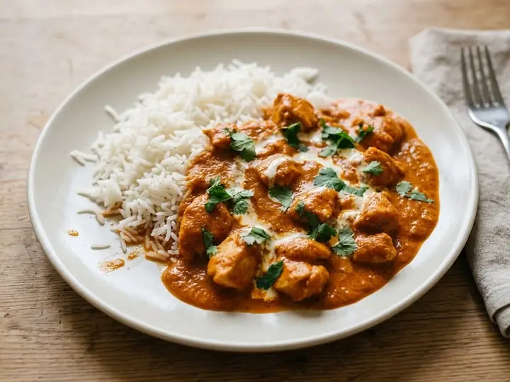 Butter Chicken with Basmati Rice